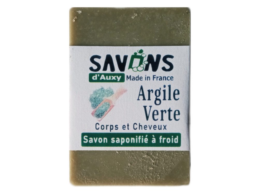 savon-saponifie-a-froid-Argile-Verte-artisanal