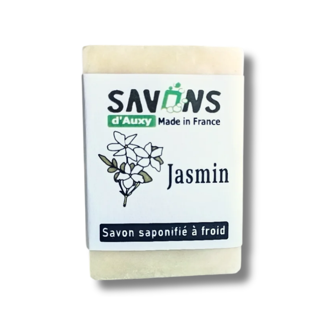 Savon jasmin - saponification à froid - Made in France