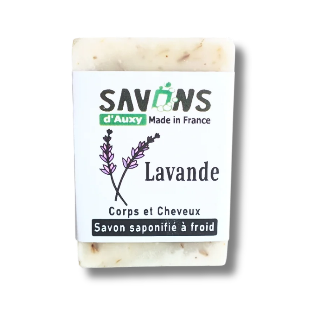 Savon Lavande saponification à froid - Made in France