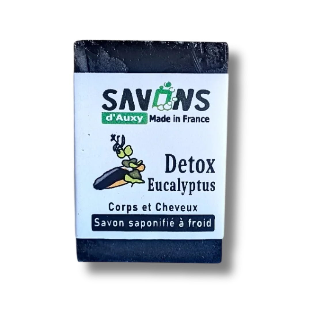 Savon Detox Eucalyptus saponification à froid - Made in France